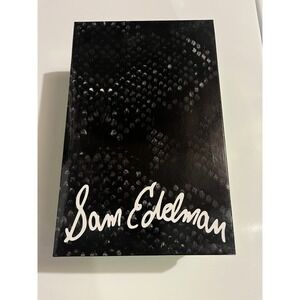 Sam Edelman Empty Shoe Box Green Black Snake Print Size 8 Storage Gift Box